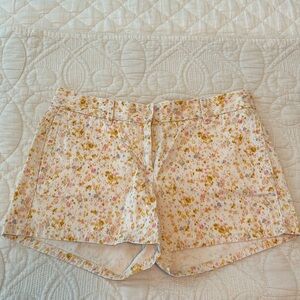 J Crew 3” Floral Chino Shorts